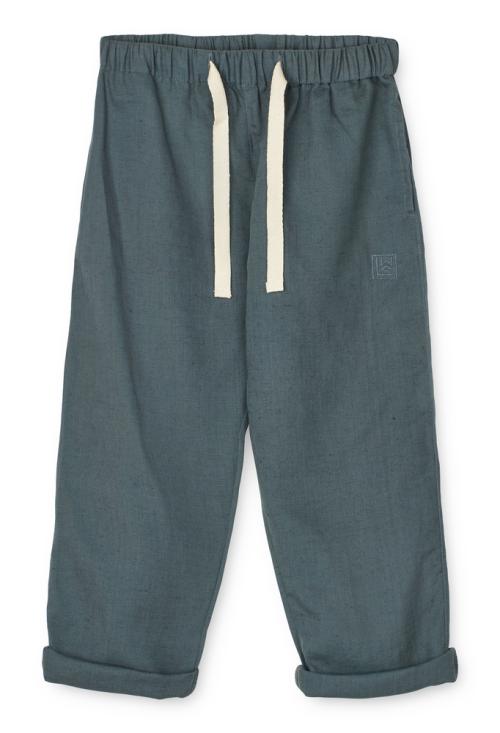 Liewood | Orlando Linen Pants - Whale Blue