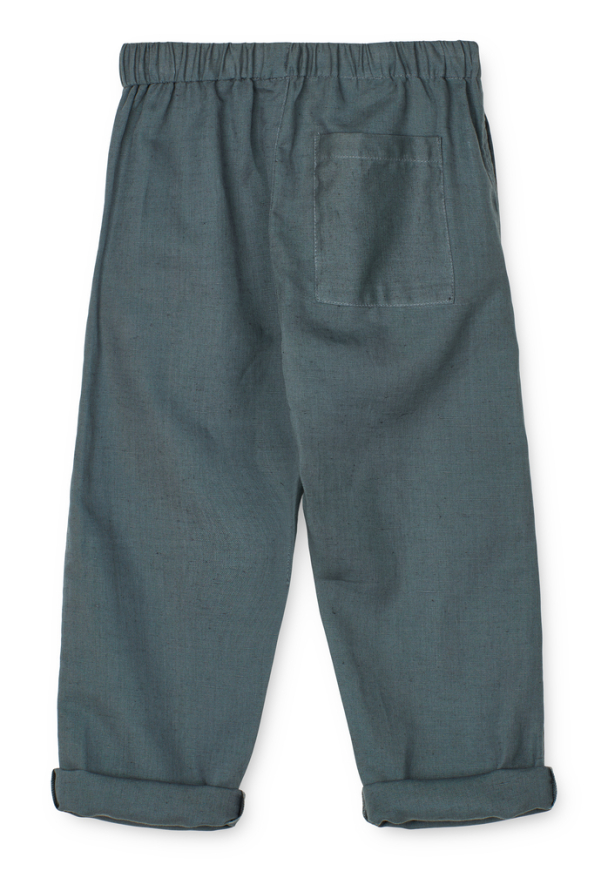Orlando Linen Pants - Whale Blue - Image 2
