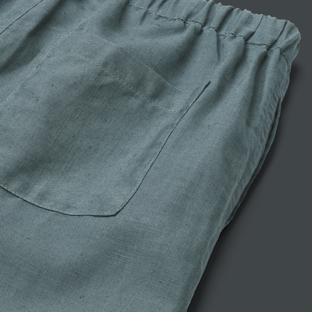 Orlando Linen Pants - Whale Blue - Image 5