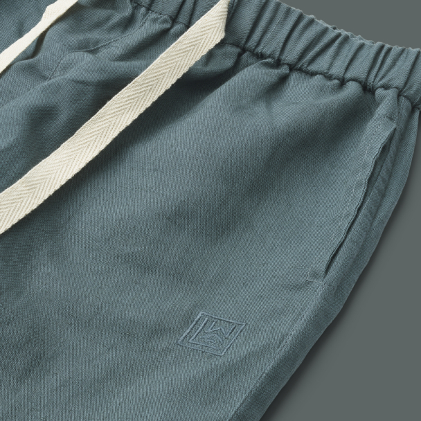 Orlando Linen Pants - Whale Blue - Image 6