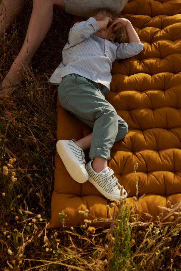 Liewood | Houston Stripe Shirt - Creme de la Creme/Riverside - Image 4