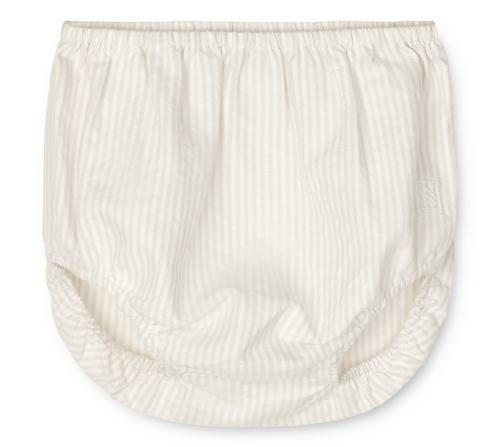 LIEWOOD - DERBY STRIPE BLOOMER CRISP WHITE/SANDY