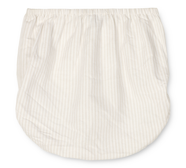 Derby Stripe Bloomer - Crisp White/Sandy - Image 3
