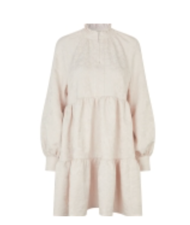 Jasmine Dress -Drapy Jacquard - Image 2