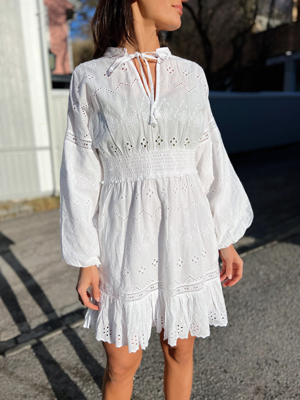 Sissel Dress - White Border  - Image 1