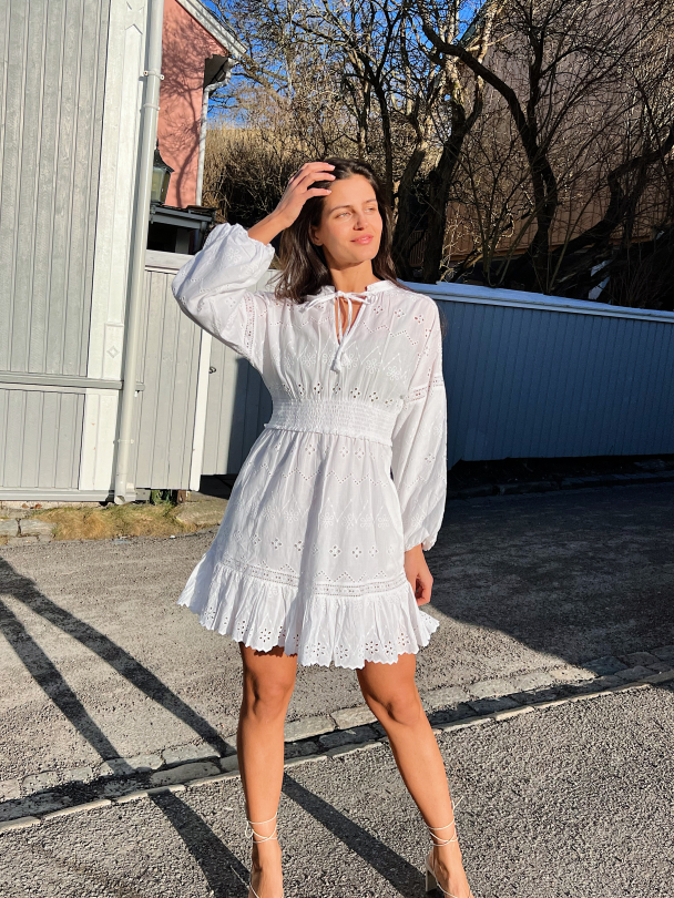 Sissel Dress - White Border  - Image 7