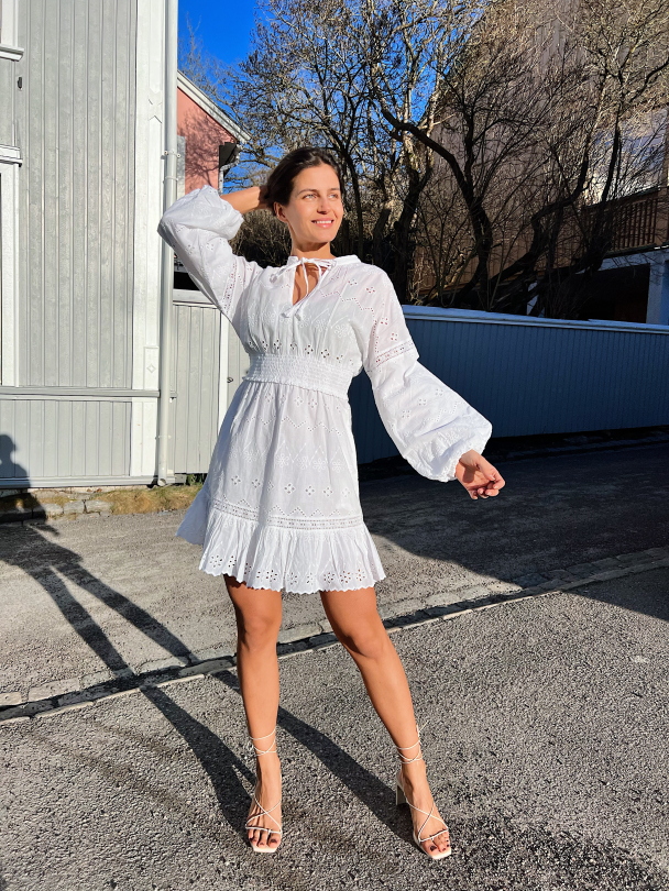 Sissel Dress - White Border  - Image 9
