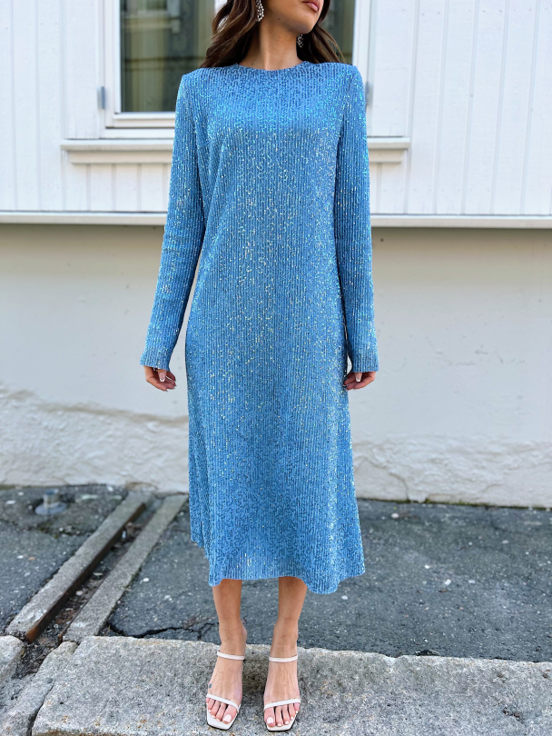Celsia Dress - Hydrangea - Image 1