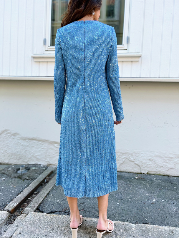Celsia Dress - Hydrangea - Image 10