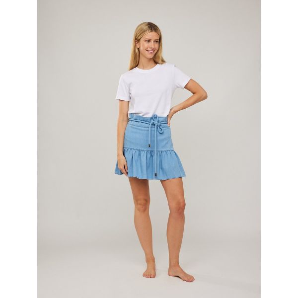 VILLIE DENIM SKIRT