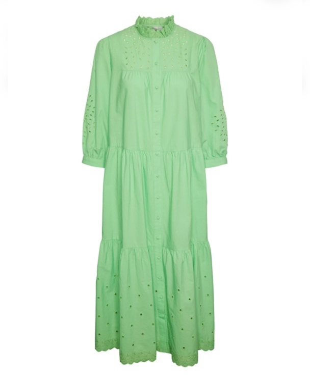 Violetta 3/4 Long Dress - Summer Green - Image 3