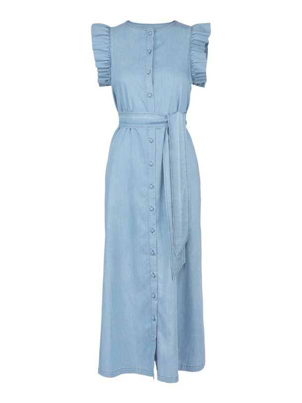 ELLA&IL Pauline Long Denim Dress - Image 2