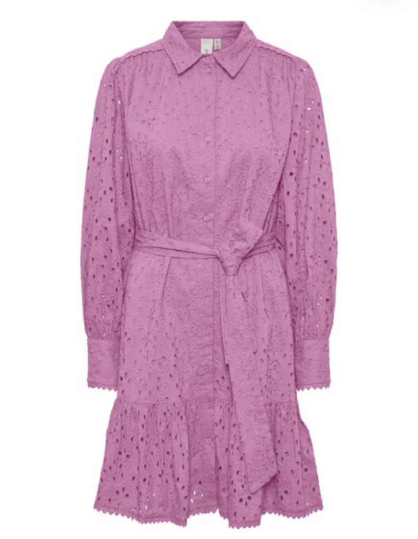 Hipsa Shirt Dress - Cyclamen - Image 1