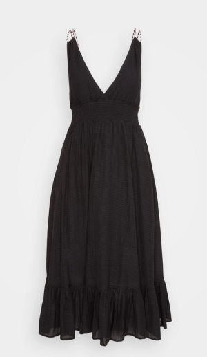  Smock waistband maxi dress 