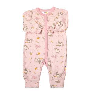 JOHA - NATTDRAKT BAMBUS PINK SUMMER