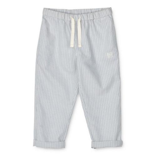 LIEWOOD - ORLANDO STRIPE PANTS CREME DE LA CREME/RIVERSIDE