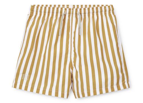 Liewood | Duke Badeshorts - Stripe Yellow Mellow/White