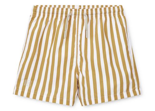 LIEWOOD - DUKE BADESHORTS STRIPE YELLOW MELLOW/WHITE