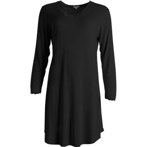 Lady Avenue Silk Jersey Nightgown L/S