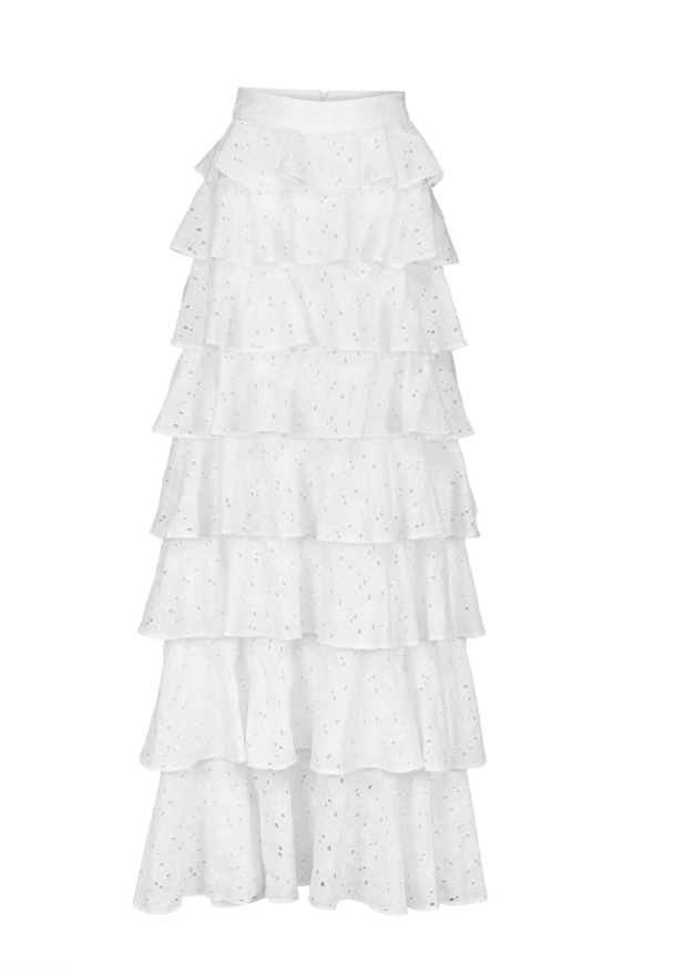 Angel Maxi Skirt - White  - Image 3
