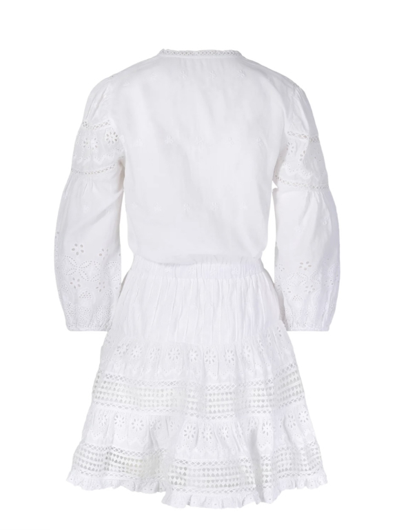 Delilah Dress - White  - Image 2
