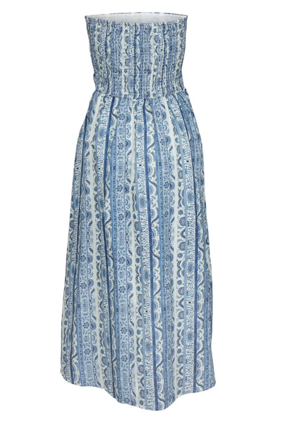 Larsa Maxi Dress - Ocean - Image 2