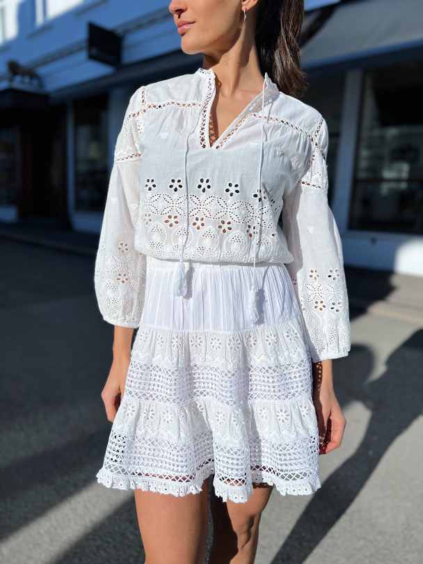 Delilah Dress - White  - Image 1