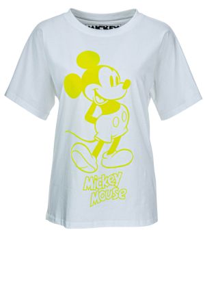 Mickey Neon Yellow | T-shirt With Mickey Neon fra Princess Goes Hollywood