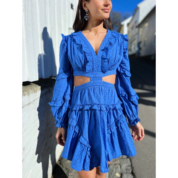 Kelly Mini Dress - Royal Blue 