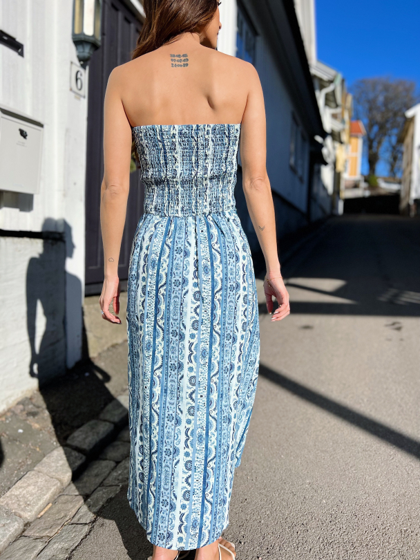 Larsa Maxi Dress - Ocean - Image 8