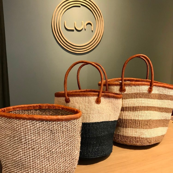 Håndflettet veske Liten UTEN hank