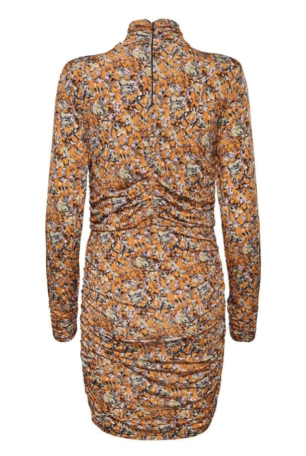 Oda Short Dress - Orange Purple Bru - Image 3