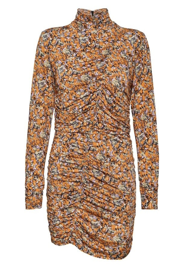 Oda Short Dress - Orange Purple Bru - Image 6