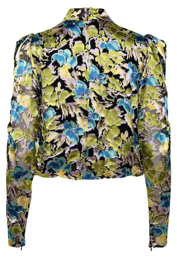 Floria Blouse - Blue Green Multi  - Image 2