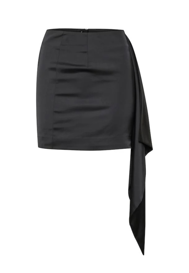 Nilia Mini Skirt - Black  - Image 2