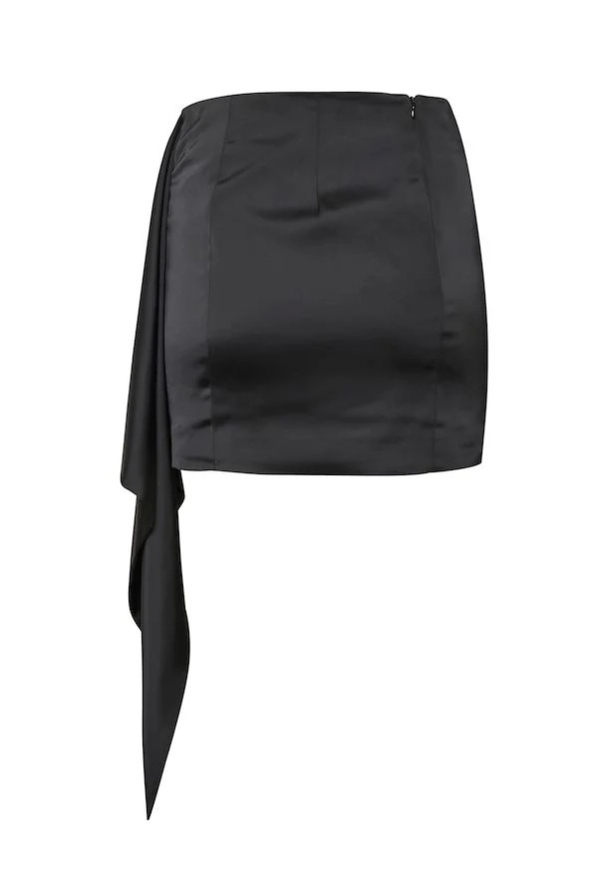 Nilia Mini Skirt - Black  - Image 3