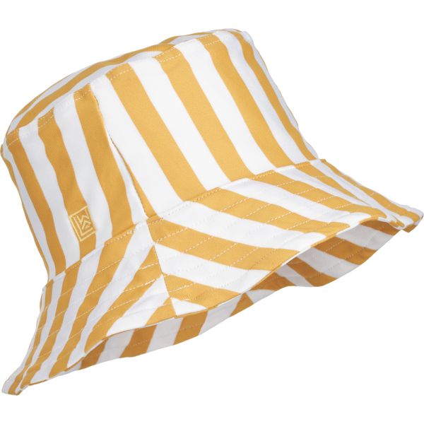 LIEWOOD - MATTY SUN HAT STRIPE YELLOW MELLOW/WHITE