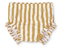Mila Baby Swim Pants - Stripe Yellow Mellow/White