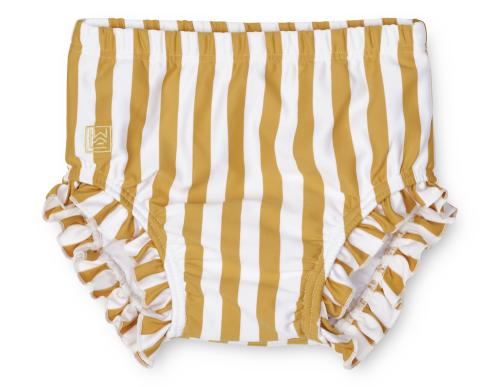 Liewood | Mila Baby Swim Pants - Stripe Yellow Mellow/White