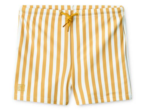 Liewood | Otto Swim Pants - Stripe Yellow Mellow/White