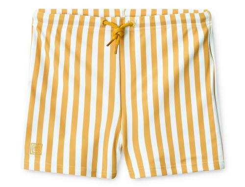 LIEWOOD - OTTO SWIM PANTS STRIPE YELLOW MELLOW/WHITE