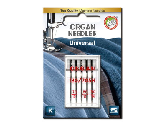 Organ Needles -  Universalnåler #70-90, 5 stk