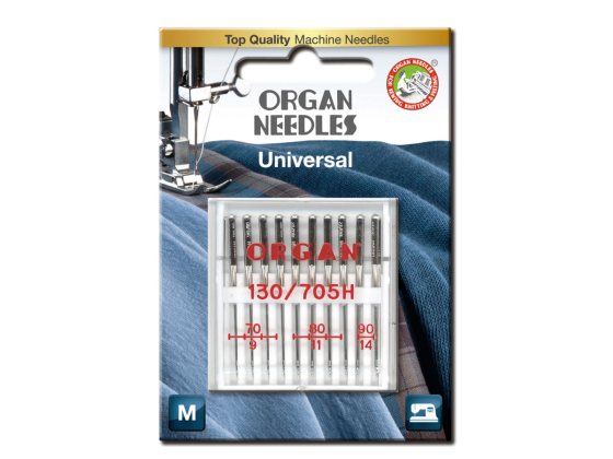 Organ Needles - Universalnåler #70-90, 10 stk