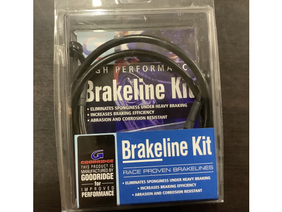 Ebony 2 Brake Line  Black Vinyl