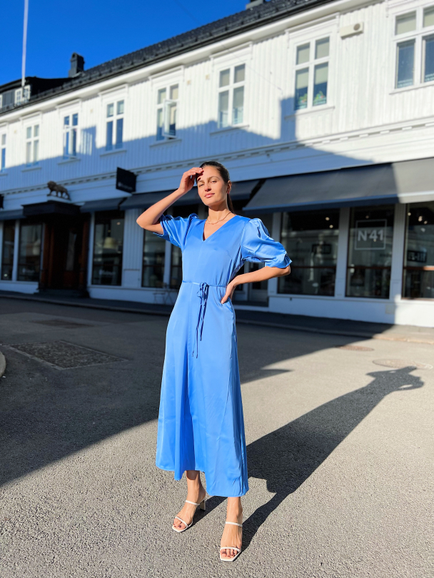 Rachelle 2/4 Ankle Dress - Ultramarine - Image 3