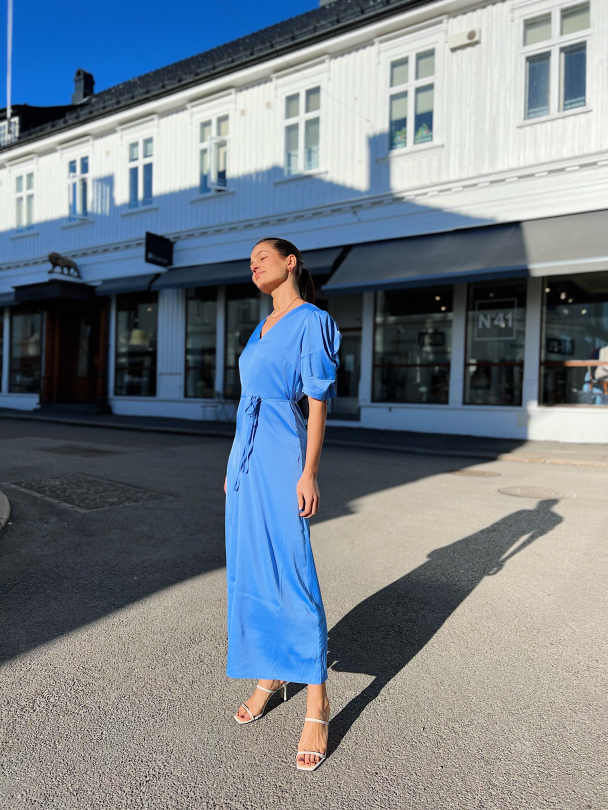 Rachelle 2/4 Ankle Dress - Ultramarine - Image 6