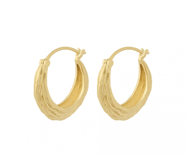 Coastline Earrings - Gold - Image 1
