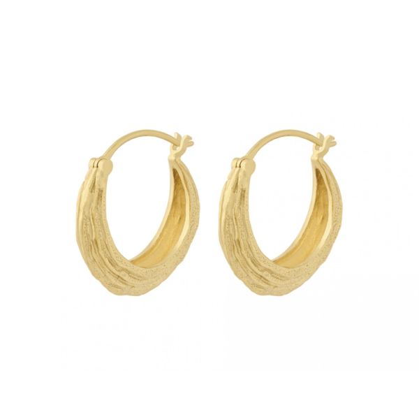 Coastline Earrings - Gold
