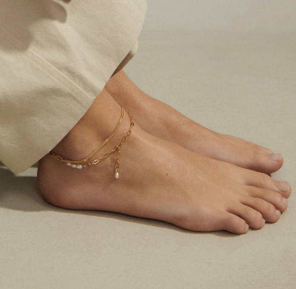 Seaside Anklet - Silver - Image 2