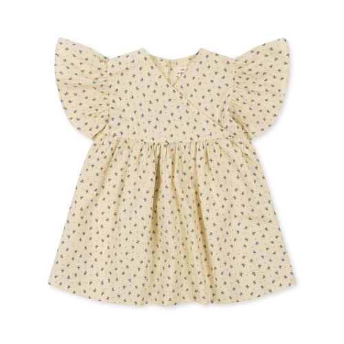 Konges Sløjd | Bitsy Wrap Dress - Point Bleu